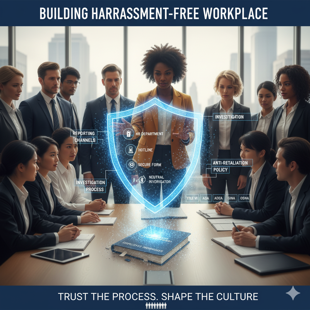 Employer Guide: Key Elements of a Workplace Harassment & Discrimination Prevention Policy (U.S.)