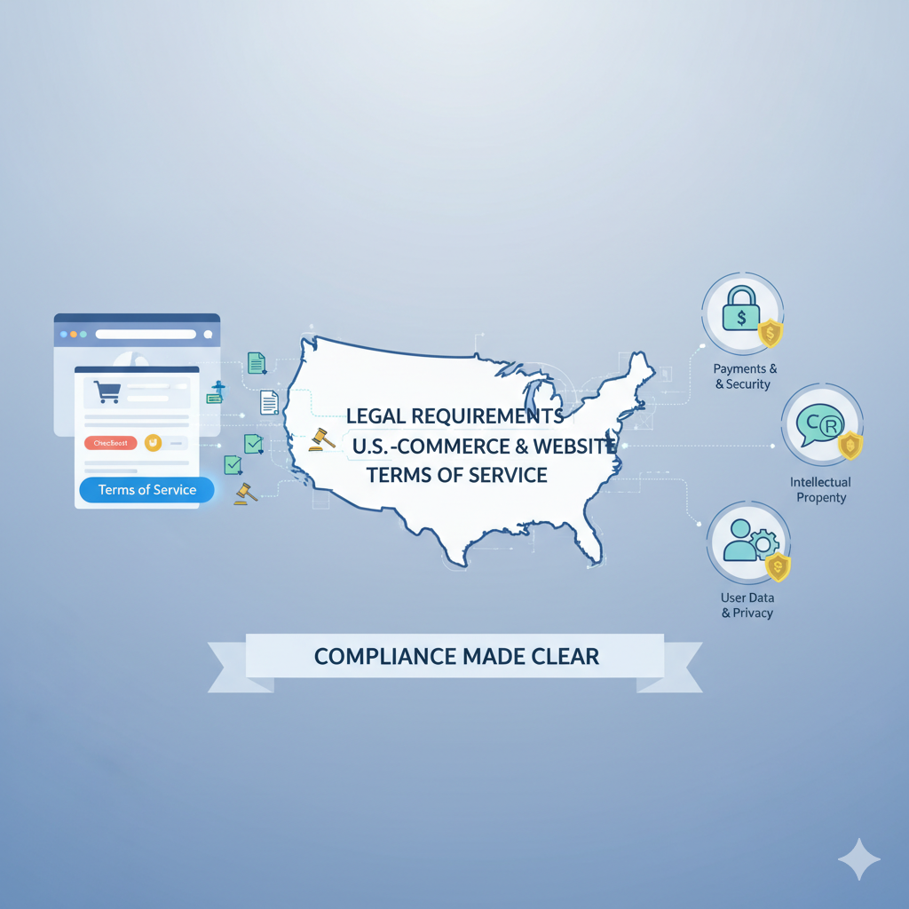 E-COMMERCE & WEBSITE TERMS OF SERVICE: LEGAL REQUIREMENTS FOR U.S. BUSINESSES